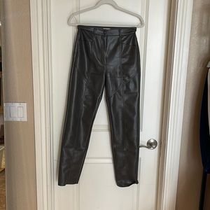 Aritzia Wilfred leather pants